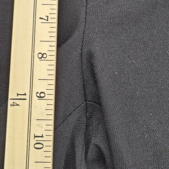 Eileen Fisher System Washable Stretch Crepe Slim Ankle Pant Black Women’s Size S - Picture 10 of 11